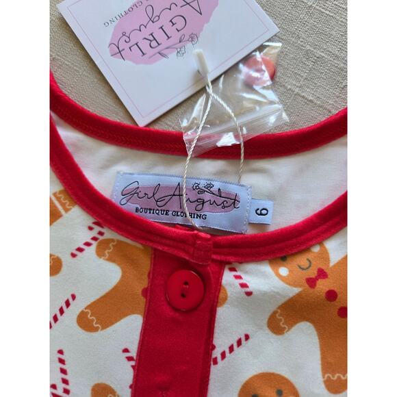 Girl August Unisex Gingerbread Lounge Set - Picture 2 of 5